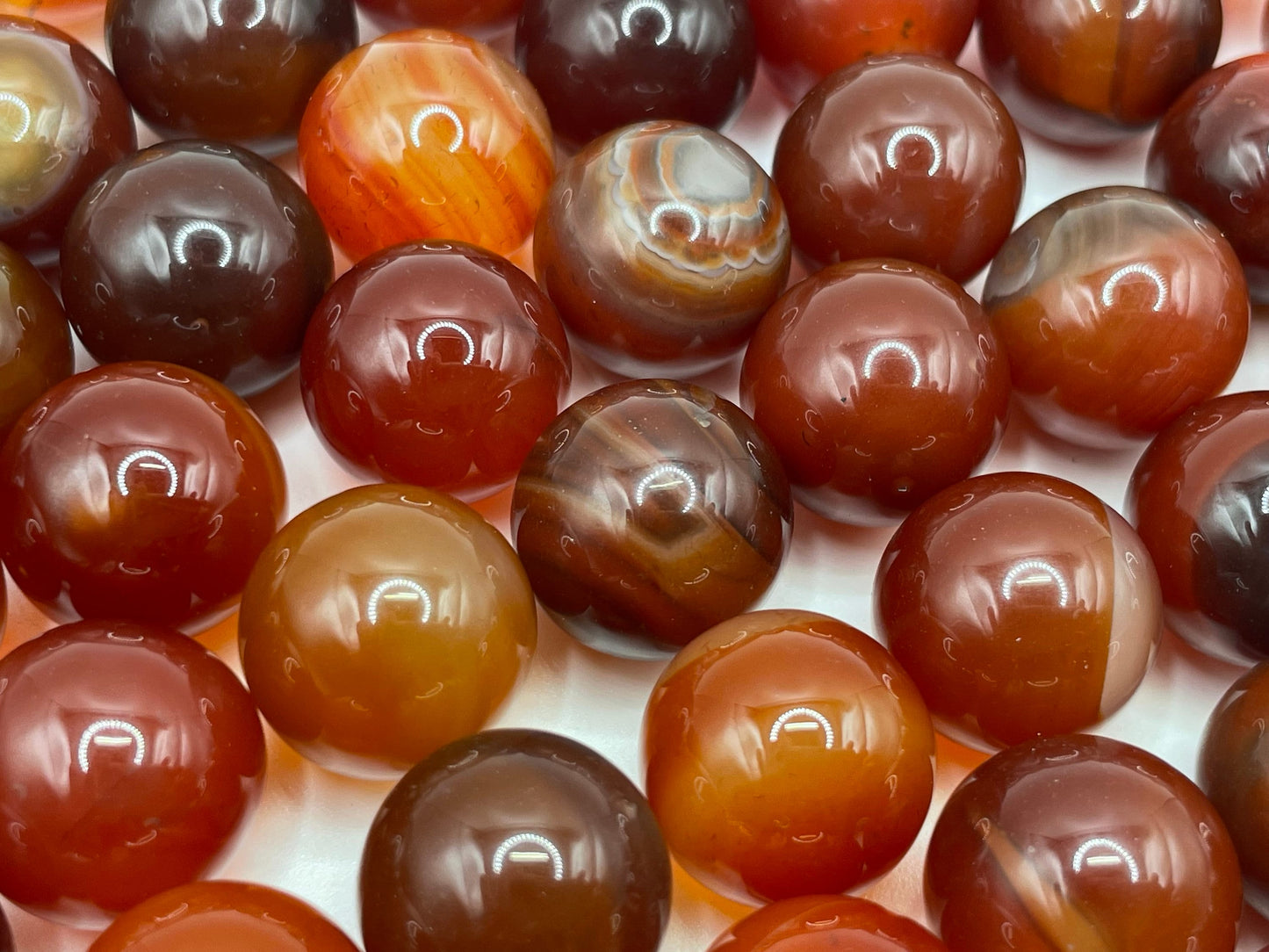 Carnelian Mini Sphere || Natural Carnelian Sphere