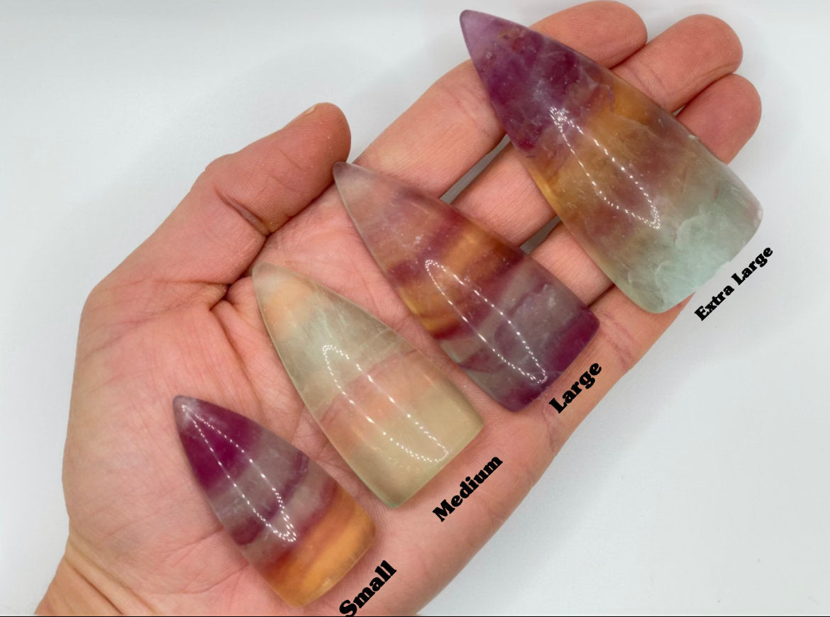 Candy Fluorite Free Form || Fluorite Flame || Fluorite Crystal || Pick your Size!
