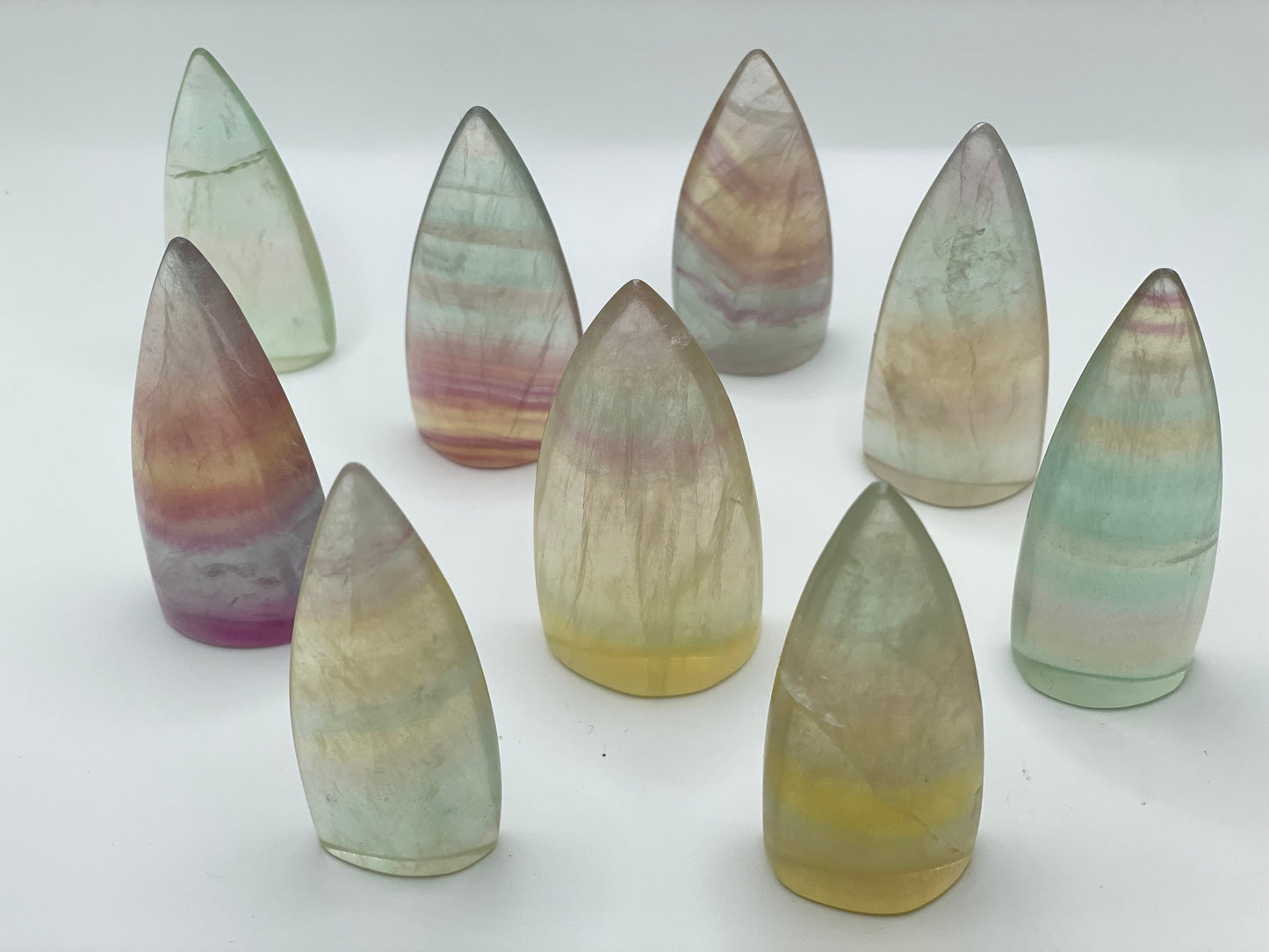 Candy Fluorite Free Form || Fluorite Flame || Fluorite Crystal || Pick your Size!