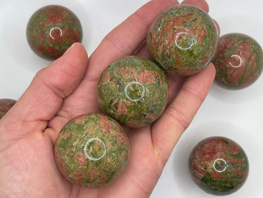 Unakite Sphere || Unakite Stone
