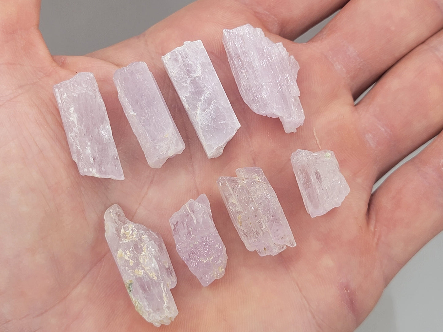 Raw Kunzite- Kunzite Crystals || Choose Your Size