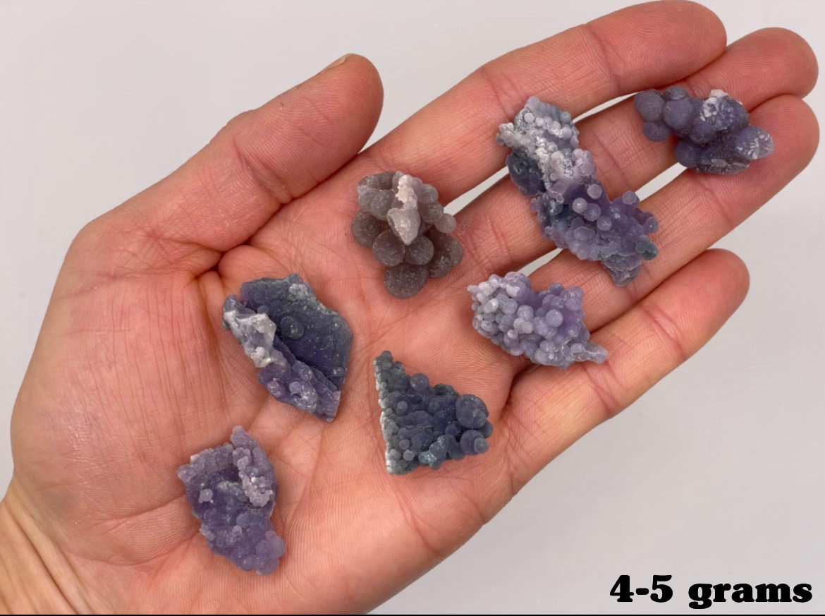 ONE Grape Agate Crystal