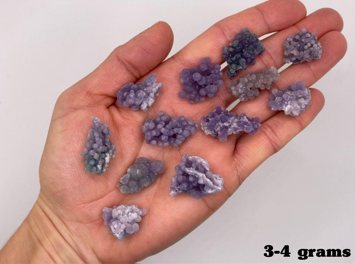 ONE Grape Agate Crystal