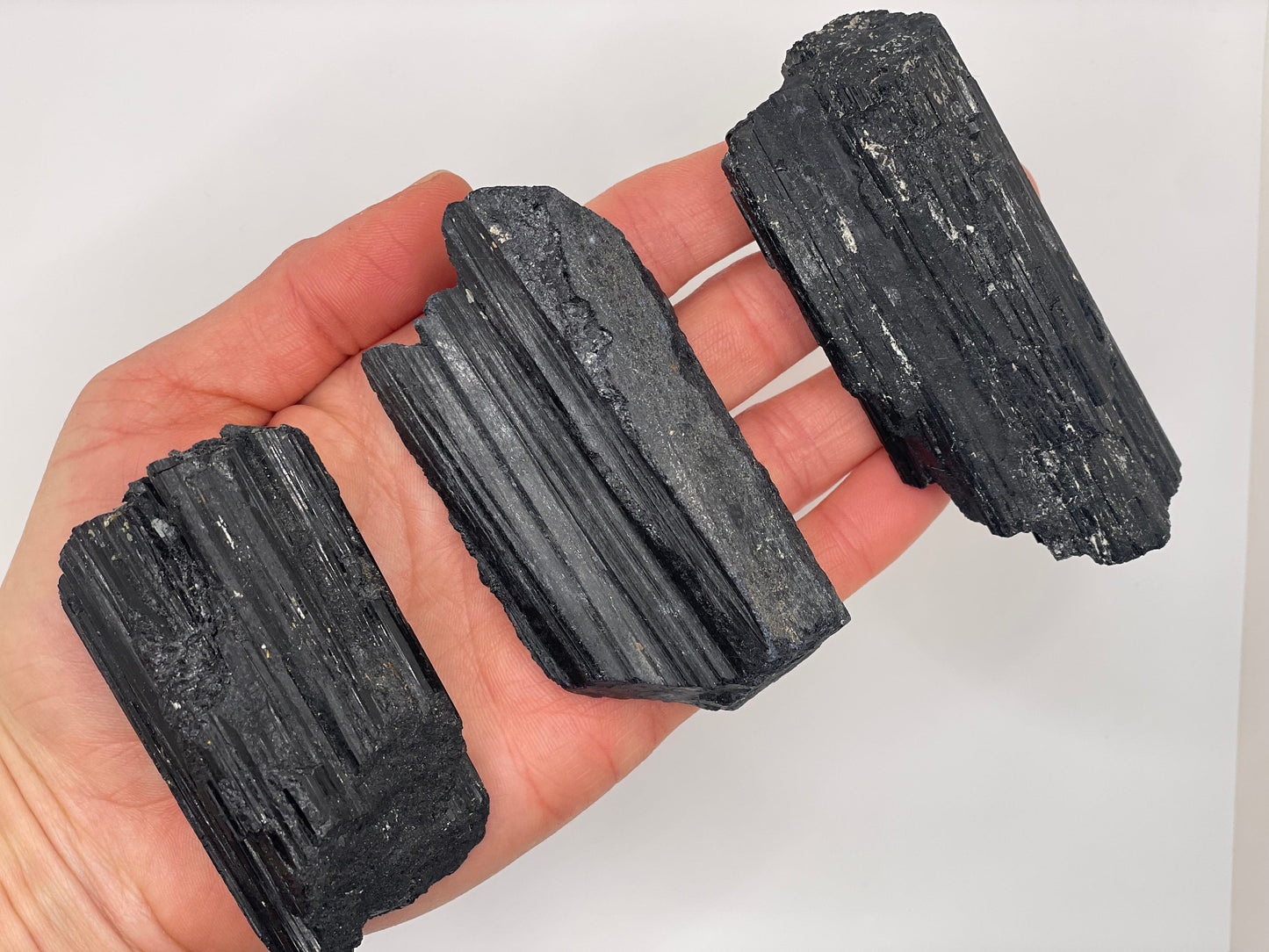 Black Tourmaline || Raw Black Tourmaline|| Black Tourmaline Crystal || Choose your Size