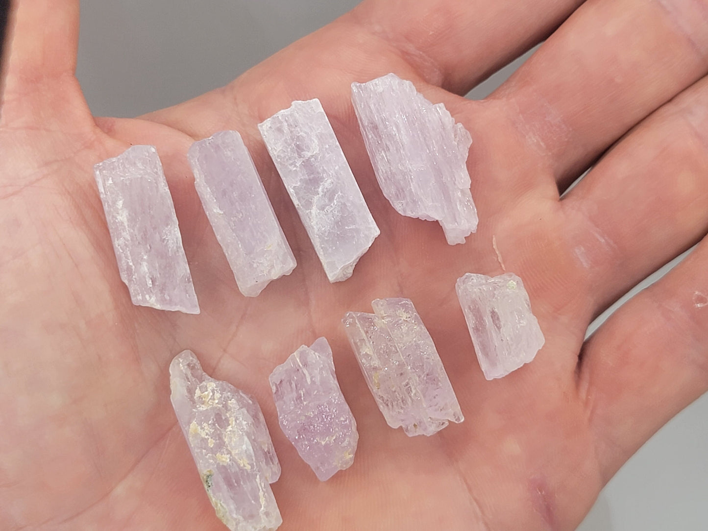 Raw Kunzite- Kunzite Crystals || Choose Your Size