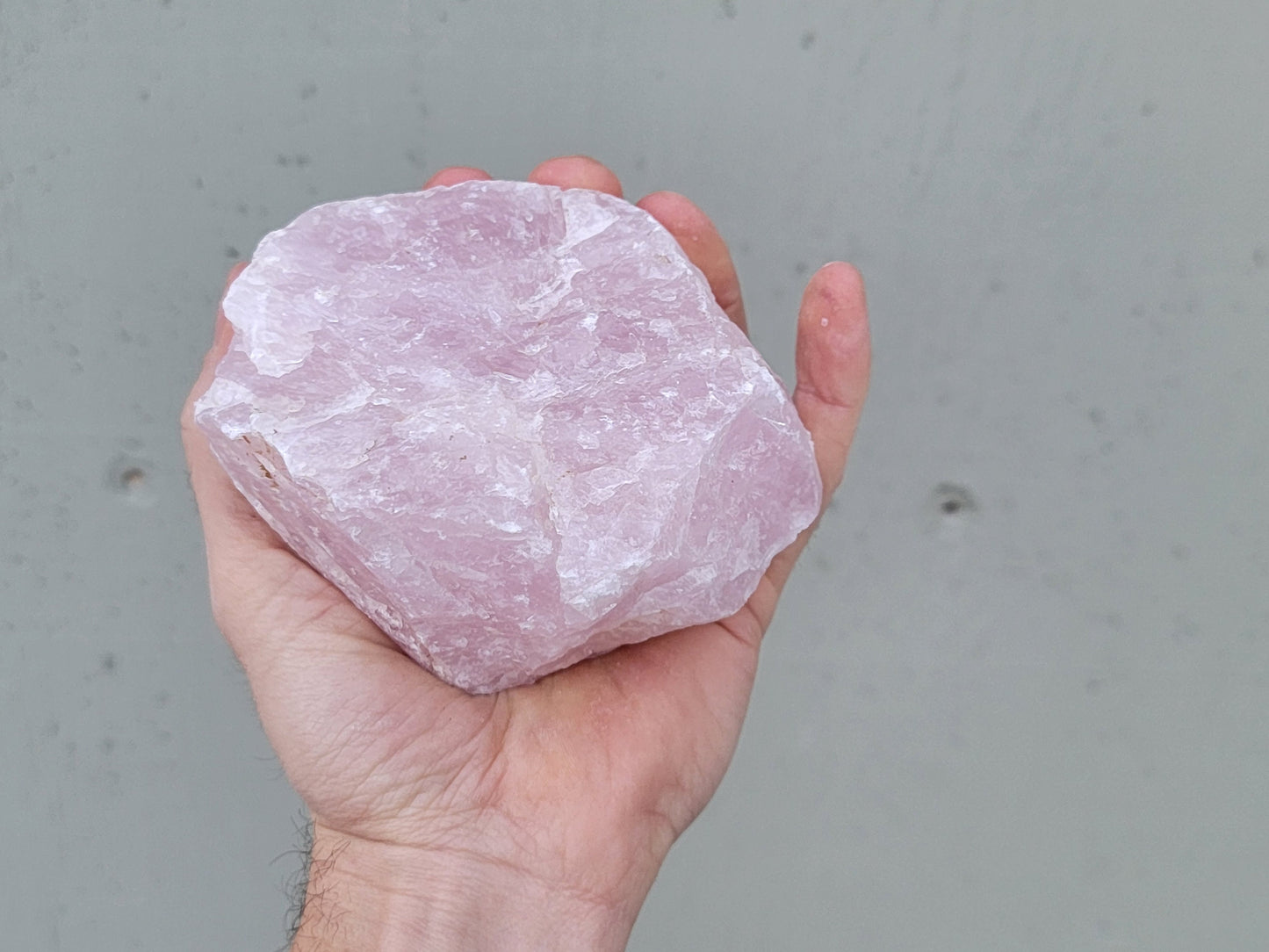 Raw Rose Quartz || Rose Quartz Chunk || Pink Rose Quartz Crystal Palm Sized || Choose Your Size