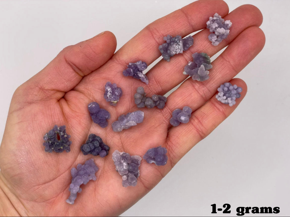 ONE Grape Agate Crystal