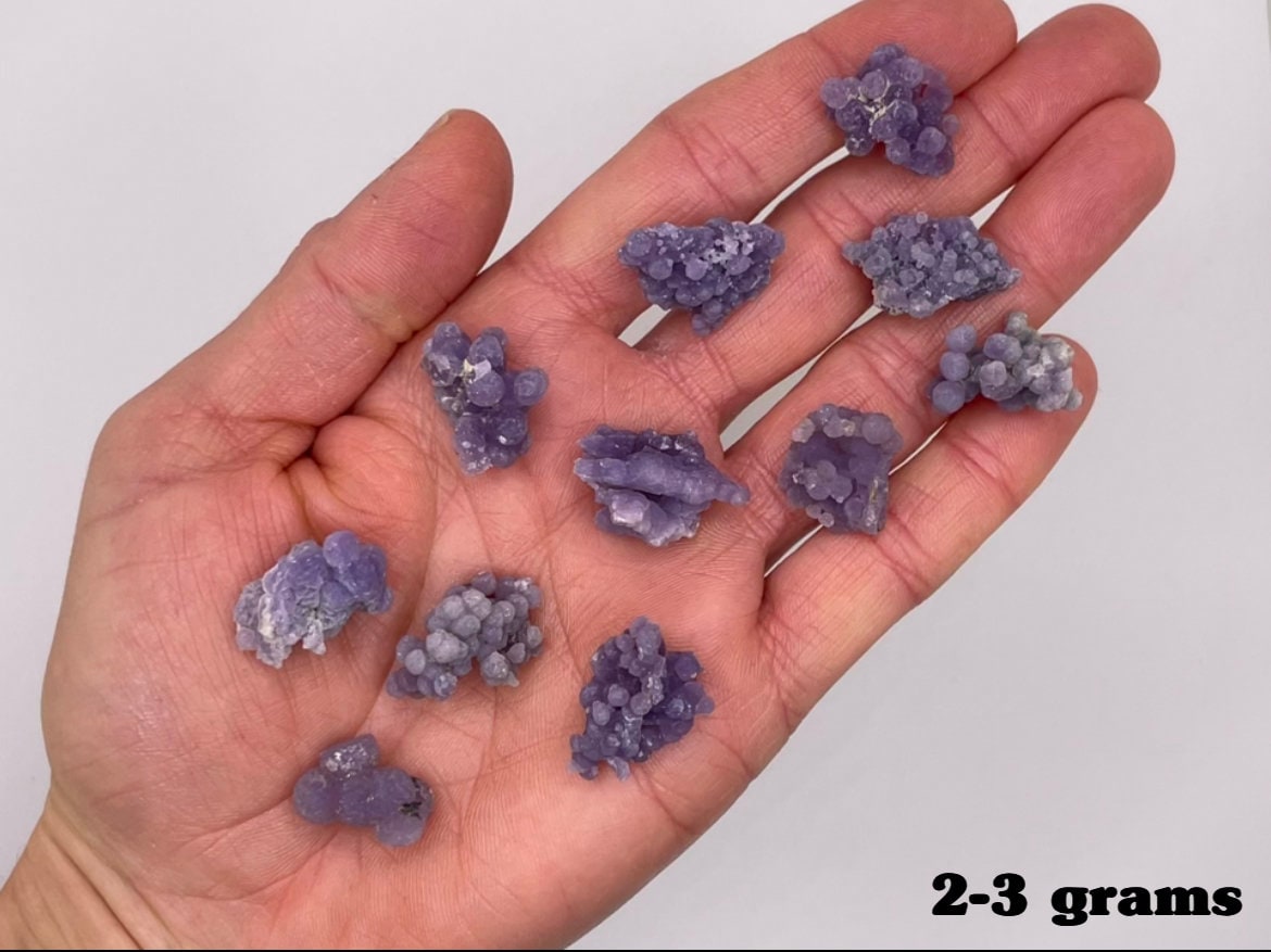 ONE Grape Agate Crystal