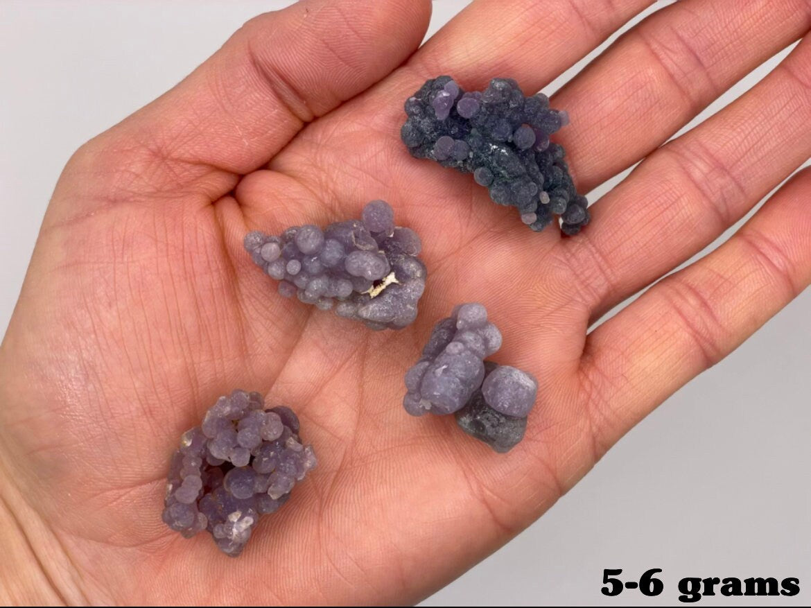 ONE Grape Agate Crystal