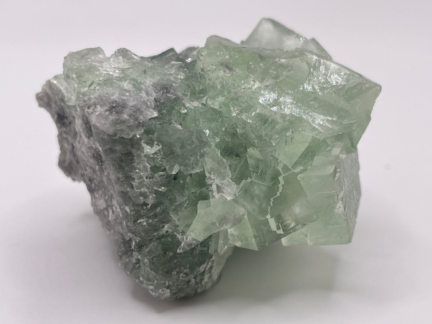 Green Fluorite Cluster || Fluorite Specimen || Green Fluorite Crystal