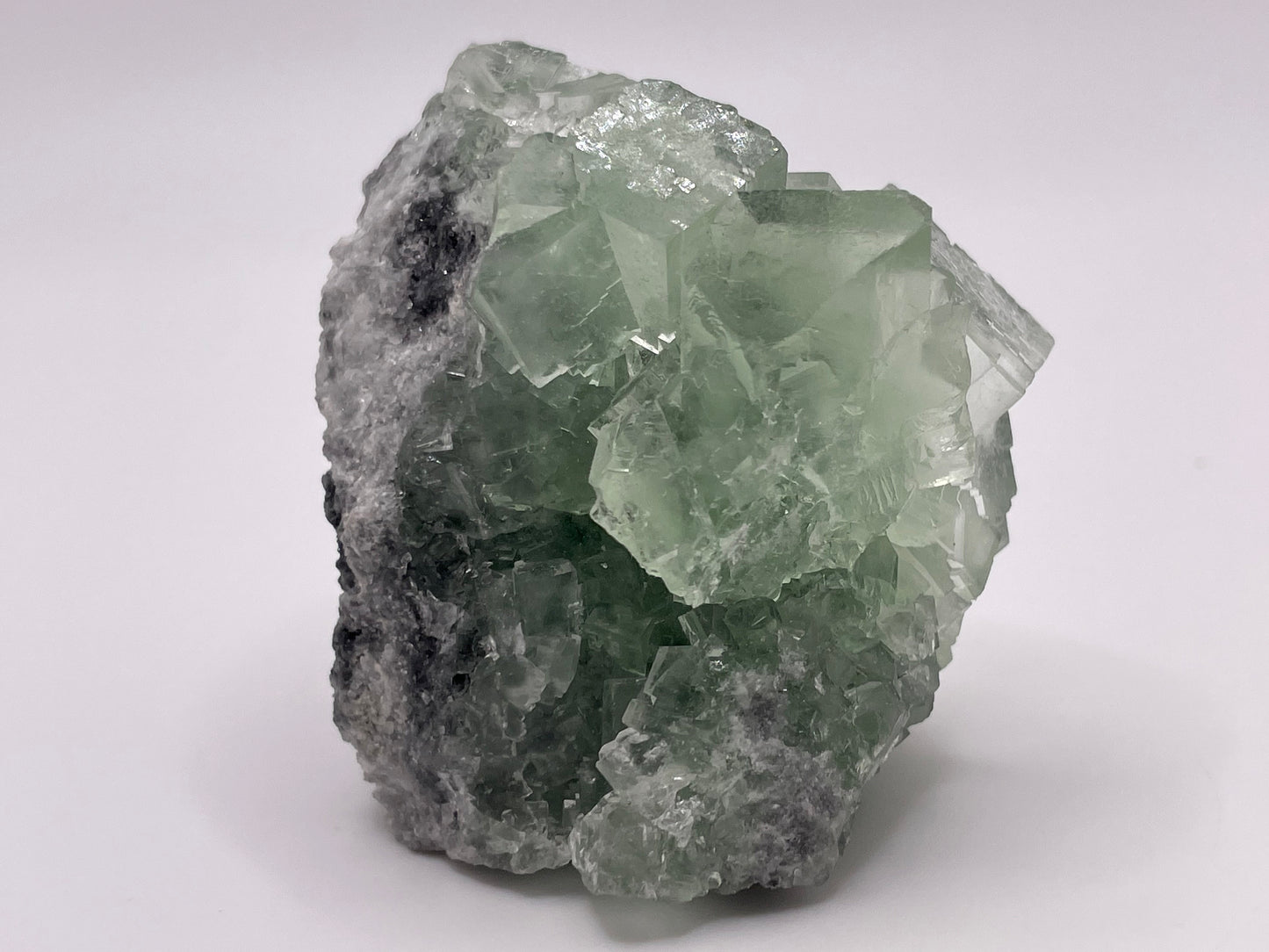 Green Fluorite Cluster || Fluorite Specimen || Green Fluorite Crystal