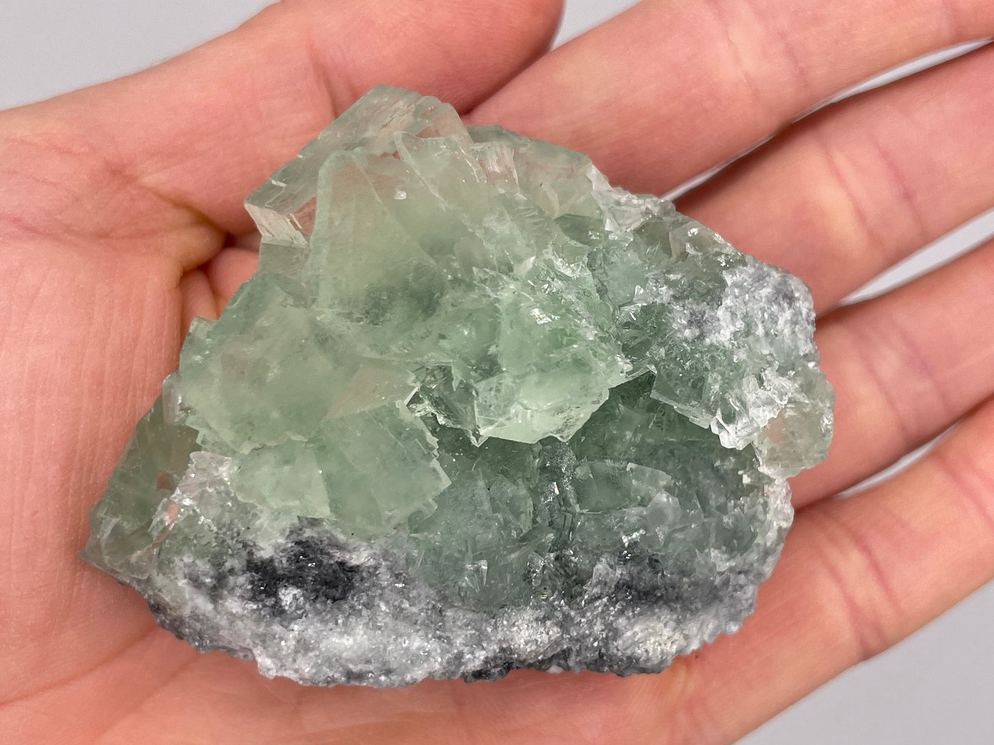 Green Fluorite Cluster || Fluorite Specimen || Green Fluorite Crystal