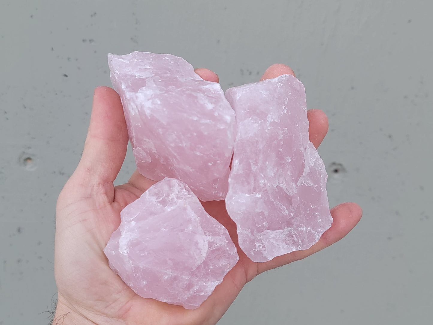 Raw Bulk Rose Quartz || Rose Quartz Chunk || Pink Rose Quartz Crystal || Choose Your Weight