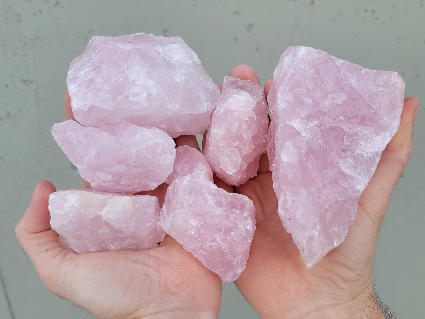 Raw Bulk Rose Quartz || Rose Quartz Chunk || Pink Rose Quartz Crystal || Choose Your Weight