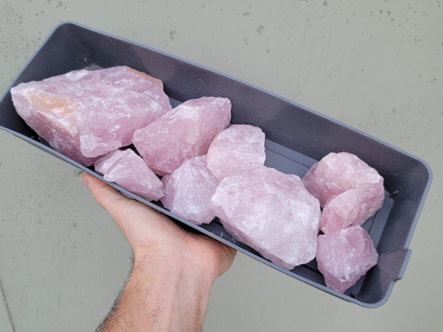 Raw Bulk Rose Quartz || Rose Quartz Chunk || Pink Rose Quartz Crystal || Choose Your Weight